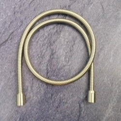 Sonstige Metall-Brauseschlauch 1250 mm DN 15 antiknickel 1/2 x 1/2 Duschschlauch 125cm 031125-AC antik-nickel
