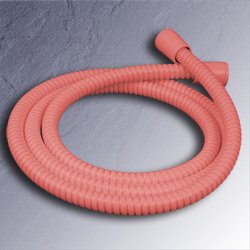 Metall-Brauseschlauch 1250 mm DN 15 rosa 1/2 x 1/2 Duschschlauch 125cm 031125-RAL 3015