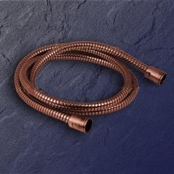 Metall-Brauseschlauch 1600 mm DN 15 antikkupfer 1/2 x 1/2 Duschschlauch 160cm 031160-AK antik-kupfer
