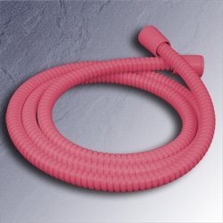 Metall-Brauseschlauch 1600 mm DN 15 pink 1/2 x 1/2 Duschschlauch 160cm 031160-RAL 4003