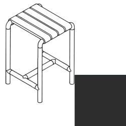 HEWI Duschhocker Hocker Badhocker anthrazit-grau Duschsitz Barrierefrei 801.51.300-92 Serie 801