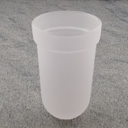 Emco Ersatzglas Kristallglas satiniert Opalglas 0815 Serien�bergreifend Classic, Logo, Rondo...