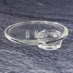 Emco Eposa Emotion Echtkristall-Seifenschale Ersatz-Glas klar 0830 f�r Seifenablage 0830