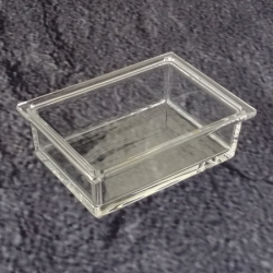 Emco Liaison Ersatzglas Glasteil 1700 f�r Papierhalter / Feuchtpapierbox 1700