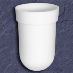 Emco Polo Ersatzbeh�lter Kunststoff weiss 0715 f�r Toilettenb�rstengarnitur 0715