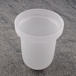 Emco Ersatzglas B�rstenglas Glasteil satiniert 2215 Serien�bergreifend Barolo, Calypso, Planet...