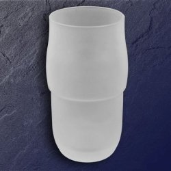 Grohe Ersatzglas Kristallglas B�rstenglas mattiert 40336-000 f�r Toilettenb�rstengarnitur Chiara