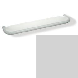 HEWI Ablage 600 mm licht-grau mit matt weisser Kunststoffplatte 801.03.100-97 Serie 801