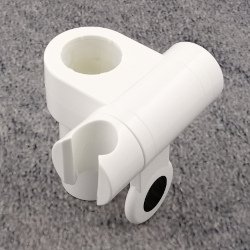 HEWI Brausehalter rein-weiss 950.33.E0190-99 f�r Brausestange / Duschhandlauf Serie 801 / 802