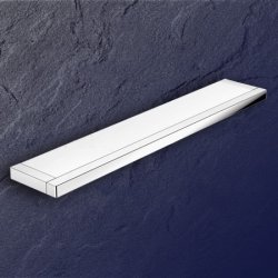 HEWI Ablage chrom 600 mm mit Glasplatte satiniert 100.03.10045 System 100