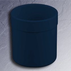 HEWI Becher Polyamidbecher stahl-blau flachbodig 801.04.020-50 Serie 801 f�r Halter 801.00.100