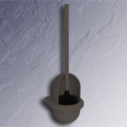 HEWI 477 B�rstengarnitur anthrazit-grau wandh�ngend 477.20.100 92 Toiletten-B�rstengarnitur