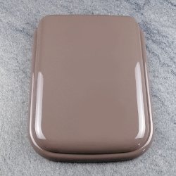 Ideal Standard WC-Sitz Tonca balibraun mit Deckel Scharniere chrom K700501-BA