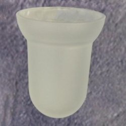 Keuco Elegance Ersatzglas Kristallglas mattiert 01669 f�r 01669009000 Toilettenb�rstengarnitur 01669
