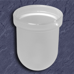 Keuco Mango Ersatzglas Kristallglas matt 03764 f�r Toilettenb�rstengarnitur 03764 B�rstenglas