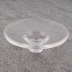 Keuco Edition 100 Echtkristall-Seifenschale Ersatz-Glas klar 10055 f�r Seifenablage 10055
