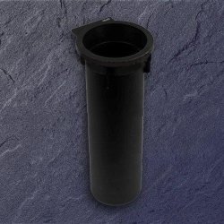 Keuco Visit Kunststoff-Einsatz schwarz 10064 f�r Toilettenb�rstengarnitur WC-Set 18064