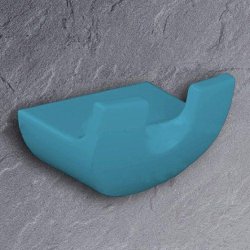 Keuco Elegance NEU Handtuchhaken doppelt 11613 pastell-blau 11613010000-RAL 5024 Doppelhaken Haken
