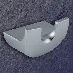 Keuco Elegance NEU Handtuchhaken doppelt 11613 mattchrom / velour 11613010000-VE Doppelhaken Haken