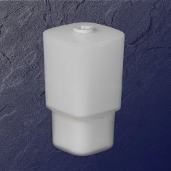 Keuco Elegance NEU Lotionspender-Beh�lter Glas Opalglas 11654 f�r Lotionspender 11654 Standmodell