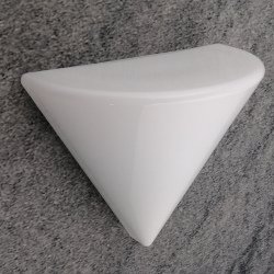 Keuco Ersatzteil Leuchtenglas weiss 06583 f�r Spiegelschrank ROYAL 50 05701 / 5133 / 5333 Opalglas