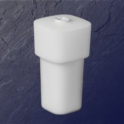 Keuco Elegance NEU Lotionspender-Beh�lter Glas Opalglas 11654 f�r Lotionspender 11654 Wandmodell