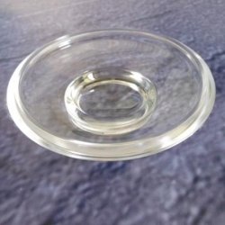 Keuco Joly Echtkristall-Seifenschale Ersatz-Glas klar 02355 f�r Waschtisch-Set 01879 / 01880