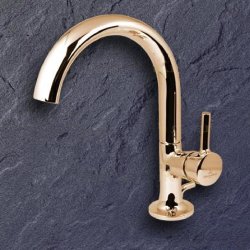 Villeroy & Boch LaFleur Waschtischarmatur edelmessing 33500955-00-EM Einhandmischer 33.500.955.00