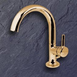 Villeroy & Boch LaFleur Waschtischarmatur vergoldet 33500955-00-GO Einhandmischer 33.500.955.00