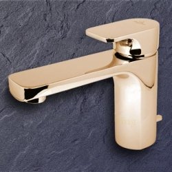 Villeroy & Boch Cult Waschtischarmatur edelmessing 33500960-00-EM Einhandmischer 33.500.960.00