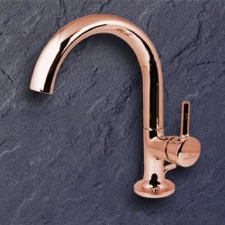 Villeroy & Boch LaFleur Waschtischarmatur kupfer-poliert 33500955-00-KU Einhandmischer 33.500.955.00