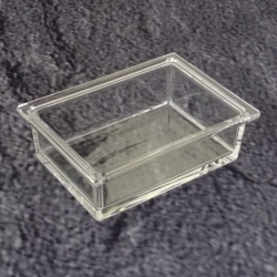 Emco Liaison Ersatzglas Glasteil 1700 f�r Papierhalter / Feuchtpapierbox 1700