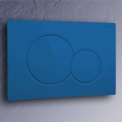 Geberit Bet�tigungsplatte SIGMA01 (samba) ultramarin-blau 115.770.11.5-PB ultramarinblau zu UP300