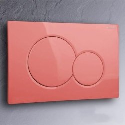 Geberit Bet�tigungsplatte SIGMA01 (samba) rosa 115.770.11.5-RAL 3015 rosa zu UP300 UP320