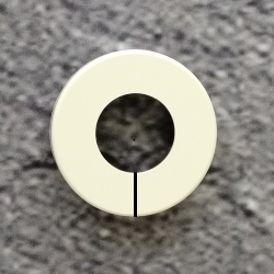 HEWI Rosettenkappe 70 mm geteilt rein-weiss 10862-99 Kappe f�r Rosette Serie 801 - Ersatzteil