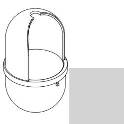 HEWI WC-B�rstenbeh�lter lichtgrau 17620-97 f�r WC-B�rstengarnitur 477.20.100 Serie 477 Ersatzteil