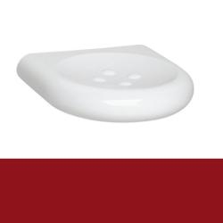 HEWI 477 Seifenablage rubin-rot gross diebstahlgesch�tzt 477.02.200-33 Serie 477