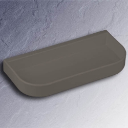 HEWI Ablage Ablageschale fels-grau Duschablage Duschbox 477.03.300-95 Serie 477 Seifenschale