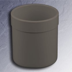 HEWI Becher Polyamidbecher felsgrau flachbodig 477.04.020-95 Serie 477 f�r Halter 477.00.100