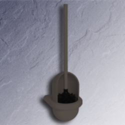 HEWI 477 B�rstengarnitur anthrazit-grau wandh�ngend 477.20.100 92 Toiletten-B�rstengarnitur