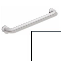 HEWI Badetuchhalter 570 mm rein-weiss mit Rosetten 477.30.100-99 Serie 477