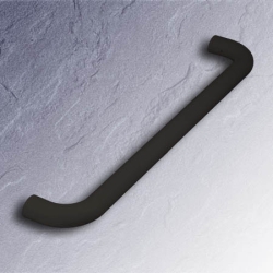HEWI Badetuchhalter 457 mm anthrazit-grau ohne Rosetten 477.30.210-92 Serie 477