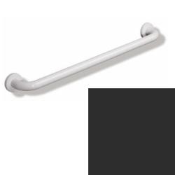HEWI Badetuchhalter 1100 mm anthrazit-grau mit Rosetten 477.30.330-92 Handtuchhalter Serie 477