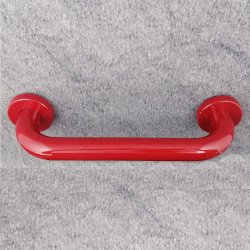 HEWI 477 Wannengriff 250 mm rubin-rot mit Rosetten 477.31.100-33 Duschgriff Haltegriff 25 cm Bad WC