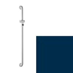 HEWI Brausestange 110 cm stahlblau 477.33.100-50 Duschstange Brausehalterstange Dusch-Wandstange
