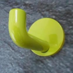 HEWI Haken Einzelhaken apfel-gr�n 100 mm lang Rosette 70 mm 477.90.030-74 Wandhaken Handtuchhaken