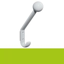 HEWI Haken Garderobenhaken apfel-gr�n H�he 174 mm mit Distanzst. mit Kugel 477.90.081-74