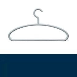 HEWI Kleiderb�gel B�gel 440 mm stahl-blau mit Steg mit drehbarem Haken 571.3-50 Hosenb�gel