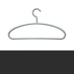 HEWI Kleiderb�gel B�gel 440 mm anthrazit-grau mit Steg mit drehbarem Haken 571.3-92 Hosenb�gel