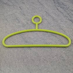 HEWI Kleiderb�gel B�gel 440 mm apfel-gr�n mit Steg mit drehbarer �se 571.4-74 Hosenb�gel